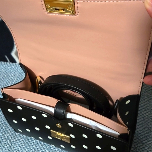 Kate Spade Lovitt Dot Small Top Handle Crossbody - Picture 4 of 7
